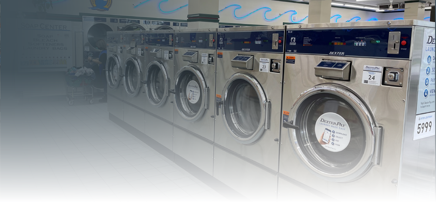 Dexter Equipment  Coin laundry, Laundry, Laundry machine